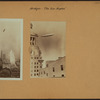 Airships - The "Los Angeles" - [U.S. Navy airship over Pearl Street and 60 Wall Street Tower.]
