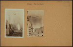 Airships - The "Los Angeles" - [U.S. Navy airship over Pearl Street and 60 Wall Street Tower.]