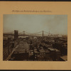 Bridges - Brooklyn and Manhattan Bridges over East River.