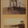 Bridges - Brooklyn Bridge - [Pedestrian walk - Vehicular roadway.]