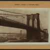 Bridges - Brooklyn Bridge - Manhattan Bridge - [painters on the Brooklyn Bridge].