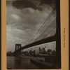 Bridges - Brooklyn Bridge - [View of Brooklyn Heights from Manhattan.]