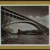 Bridges - Henry Hudson Bridge - [View of the bridge over Harlem River, linking Spuyten Duyvil, Bronx with Inwood Hill Park, Manhattan.]