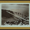 Bridges - Henry Hudson Bridge - [General view of Henry Hudson Bridge, Harlem River in foreground, Hudson River in background, Inwood Hill Park to the left.]