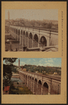 Bridges - High Bridge - [Across Harlem River, looking west towards Manhattan from Bronx shore].
