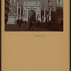 Celebrations - Parades - Municipal events - Triumphal Arch erected for Dewey.