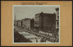 Celebrations - Parades - Municipal events - Funeral procession: U. S. Grant.