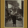 Fires and firemen - [Raging fire on the 50th Street.]