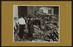Fires and firemen - [Hook and ladder smashed by falling walls.]