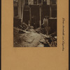 Fires, accidents and tragedies - [Building nearly destroyed by fire.]