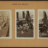 Fulton fish market - [Drying nets in preparation for next fishing trip.]