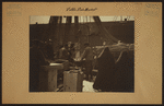 Fulton fish market in Manhattan - [Sisters observing fishermen weighing the day's catch.]
