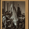 Fulton fish market in Manhattan - [Fishing vessels.]