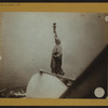 Islands - Bedloe's Island - [View of the Statue of Liberty from a hydroplane, driven by aviator Coffyn.]
