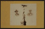 Islands - Bedloe's Island - [View of the Statue of Liberty from a hydroplane, driven by aviator Coffyn and photographed by A.C. Duff.]