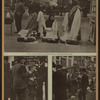 Occupations - Peddlers - Among the sidewalk vendors at holiday time.