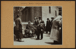 Occupations - Peddlers - Clothing - Sidewalk merchant.