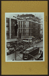Prohibition - [Old Man Prohibition hung in effigy from a flagpole as New York celebrated the advent Repeal after 13 years of bootleg booze.]