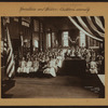 Recreation and hobbies - School activities - Children's assembly [at Manhattan Public School No. 114 on Flag Day.]