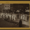 Sanitation - [Street cleaning squad at work.]