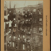 Social conditions in Manhattan - [Rear view of an east side tenement with some of its population.]