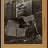Squatters Colony - A hobo [and his shelter.]