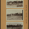 Squatters Colony - Central Park, Manhattan - [Squatters' shacks on the old reservoir site.]
