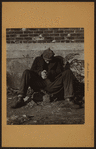 Street scenes - Manhattan - A derelict [resting.]