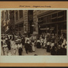 Street scenes - Shoppers and crowds.