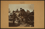 Transportation - Horse-drawn open barouche.