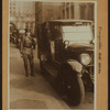 Transportation - Motor vehicles - [Woman taxi driver.]