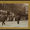 Woman suffrage - [Women from all parts of the Union marching through the street of Washington to the Capitol, on April 7, to present the suffrage petitions to members of Congress.]