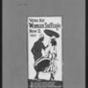 Woman suffrage - [Vote for woman suffrage, Nov. 2, 1915.]