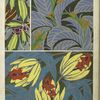 1. Flowers and foliage; 2. Flowers and foliage; 3. Flowers and foliage