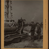 Workmen and laborers - [Bridge builders at Newtown Creek, Long Island City.]