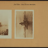 East River - River scenes - [View of a boat grain elevator from Staten Island ferry landing at Battery Park.]