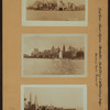 East River - Shore and skyline of lower Manhattan - South Ferry - Williamsburg Bridge - Battery Park - Broad Street - [South Brooklyn Municipal Ferry.]