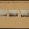 East River - Shore and skyline of lower Manhattan - South Ferry - Williamsburg Bridge.