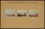 East River - Shore and skyline of lower Manhattan - South Ferry - Williamsburg Bridge.