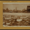 East River - Shore and skyline - Manhattan - Downtown.