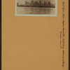 East River - Shore and skyline of lower Manhattan - South Ferry - Williamsburg Bridge.