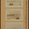 East River - Shore and skyline - Manhattan - South Ferry - Williamsburg Bridge - Manhattan Bridge.