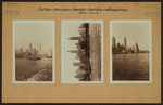 East River - Shore and skyline of lower Manhattan - South Ferry - Williamsburg Bridge - Moore Street - Wall Street - [Ferry boat Stuyvesant of the Department of Plant and Structures.]