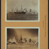 East River - Shore and skyline - [Wall Street outline, Manhattan.]