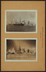 East River - Shore and skyline - [Wall Street outline, Manhattan.]