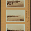 East River - Shore and skyline of Manhattan from Rivington Street - Williamsburg and Queensborough Bridges - [Piers 51, 52, 55 and 56.]