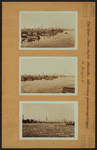 East River - Shore and skyline of Manhattan from Rivington Street - Williamsburg and Queensborough Bridges - [Piers 51, 52, 55 and 56.]