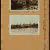 East River - shore and skyline ; Queensborough bridge ; Williamsburg bridge.