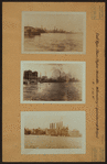 East River - Shore and skyline of Manhattan from East 22nd Street - Williamsburg and Queensborough Bridges - [Bellevue Hospital - Consolidated Edison Company - New York Steam Corporation - New York Daily News - Chrysler Building - Sinram Brothers Coal Company.]