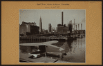 East River - Shore and skyline of Manhattan from East 31st Street.